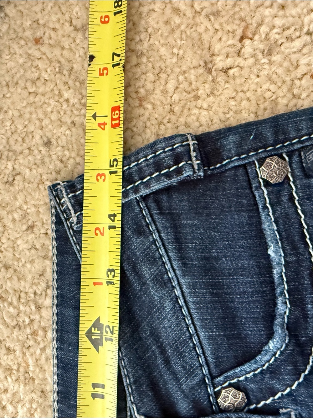 Silver Jeans Women's Dark Blue Flare Jeans - Picture 4 of 8